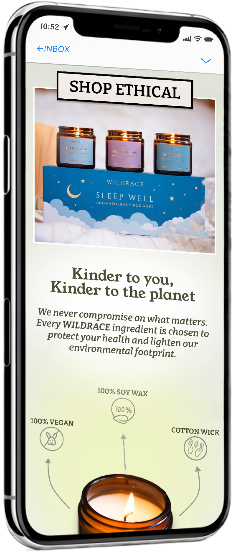 Email marketing example