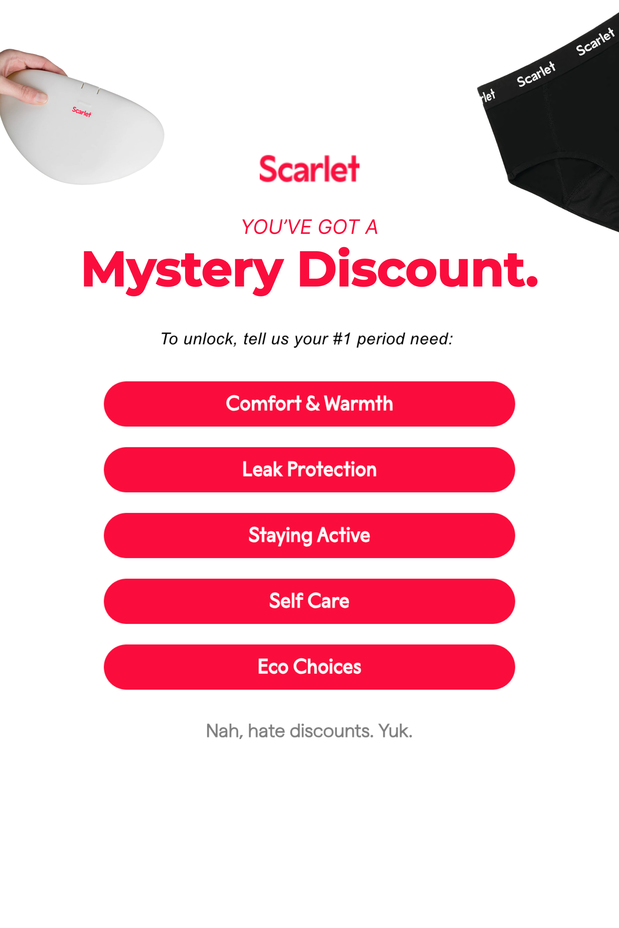 pop up optimization welnness